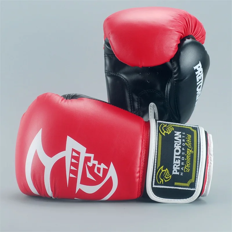 10 16 унций Прямая поставка оптовая продажа новые боксерские перчатки MUAY THAI из