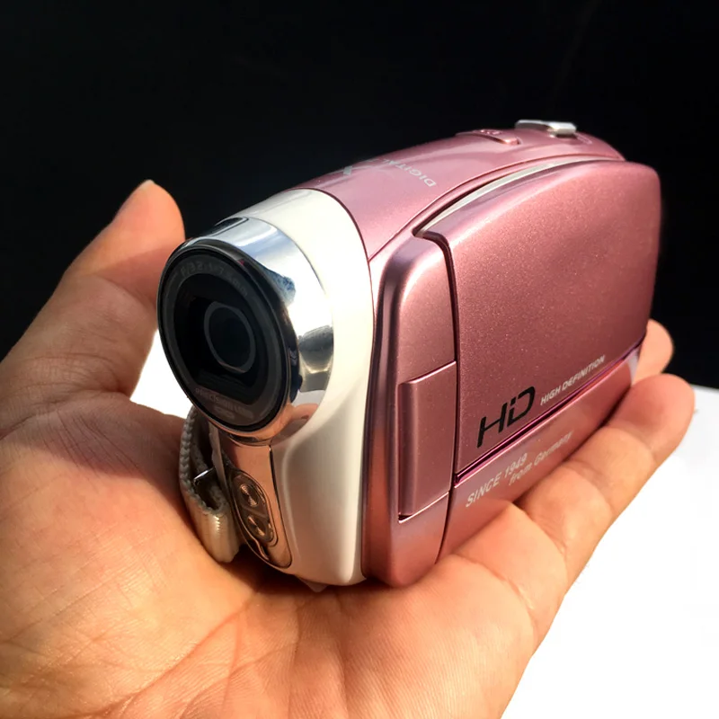 Портативная Цифровая видеокамера HD с поворотным ЖК экраном 2 5 дюйма мини DV