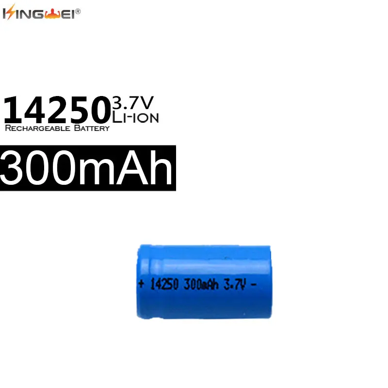 4 шт. литий ионные аккумуляторные батарейки 14250 300 мАч 3 7 в|rechargeable battery|battery flatbattery for