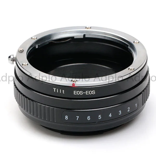 Адаптер для макрообъектива Pixco с наклоном подходит Canon EF Крепление объектива к