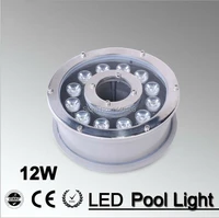 5pcslot rgb 12w focos piscina led light dc12v waterproof ip68 underwater marine light pond lights for fountains swimming pools
