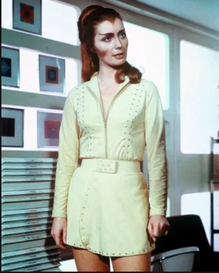 Barbara Bain пространство 1999 Sci-Fi ТВ показывает ретро Винтаж Классический плакат холст