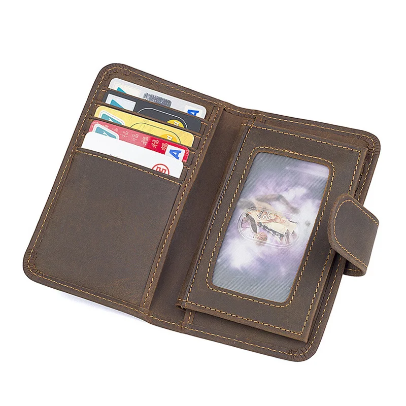 

vintage long wallet designer card holder leather purse wallets