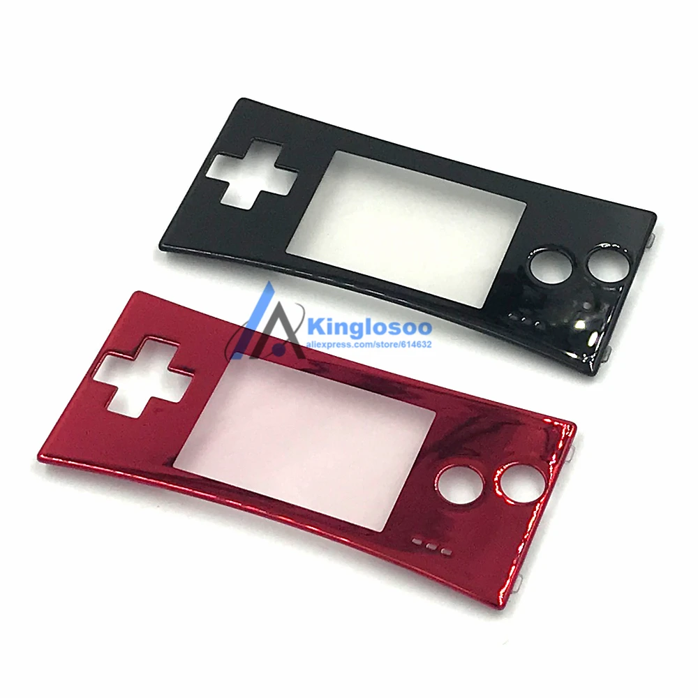 4 цвета запасная часть для GBM Gameboy Micro Системы Лицевая панель Крышка для переднего корпуса