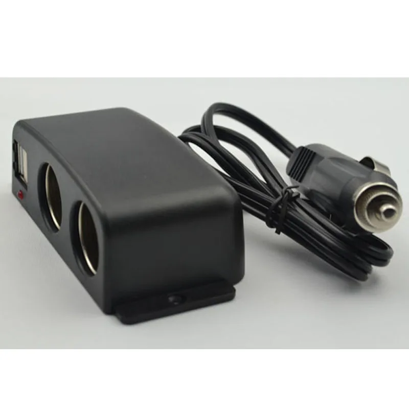 Esobest Dual USB 2.1A выходное зарядное устройство для телефона прикуриватель 2 way Spliter