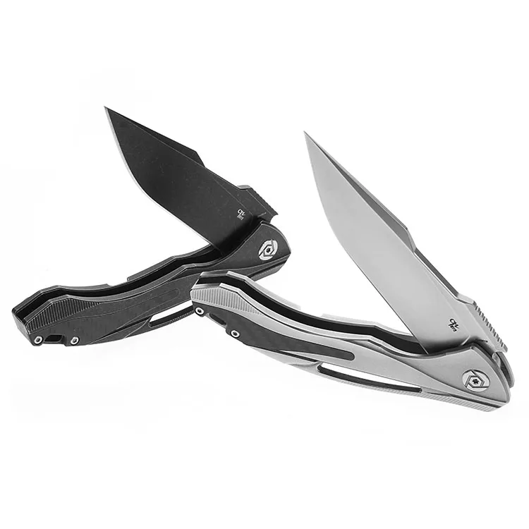 CH3519 60HRC S35VN Blade Titanium Handle Folding Knife Camping Hunting Collection Gift Outdoor EDC Tool knives Top Quality | Инструменты
