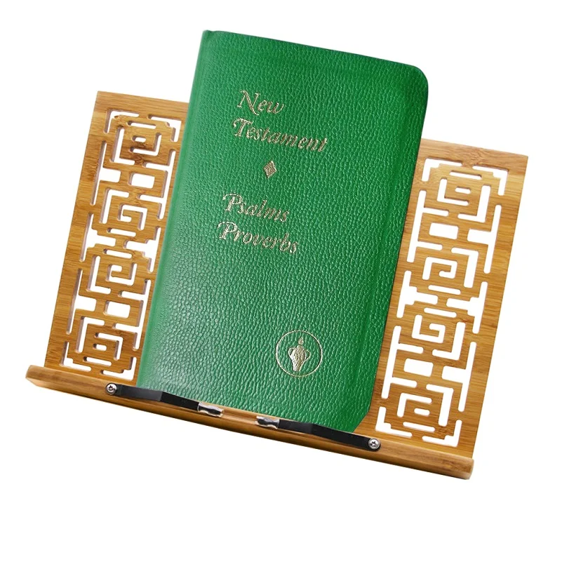 Деревянный чтение книги стоят регулируемый Рамки Портативный форзац Desktop