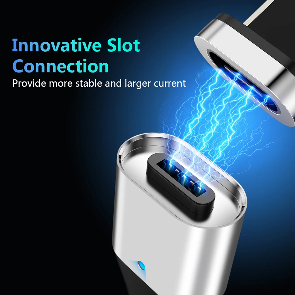 Магнитный зарядный Micro USB кабель MANTIS для iPhone samsung 3 в 1, кабель type C, 3 А, кабель для быстрой зарядки и передачи данных, магнитный шнур, зарядное устройство