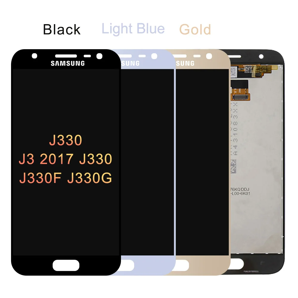 ЖК-дисплей с сенсорным экраном и дигитайзером для Samsung Galaxy J3 2017 J330F сборка
