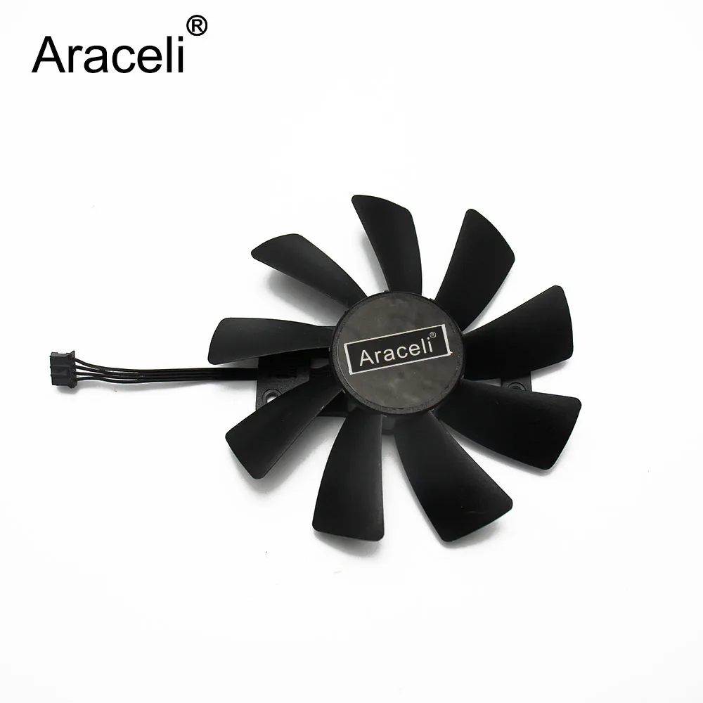 100 мм GAA8B2U-PFTA DC 12 В 0.45A кулер Замена вентилятора для Sapphire R9 380 380X4G D5 OC видеокарты Охлаждающие вентиляторы