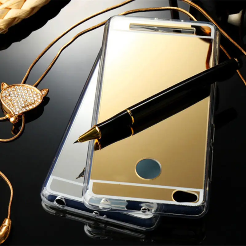 НКПЖ мягкий TPU чехол для Xiaomi mi 8 Lite F1 A2 Lite A1 6X 5X Red mi 5 Plus 4X S2 6 6A Note7 6 5 Pro 5A Prime металлизированный зеркальный чехол