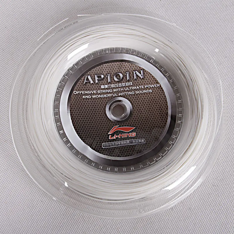 Лески для бадминтона Li Ning 200 метров китайская сборная подкладка №1/5/7 большой