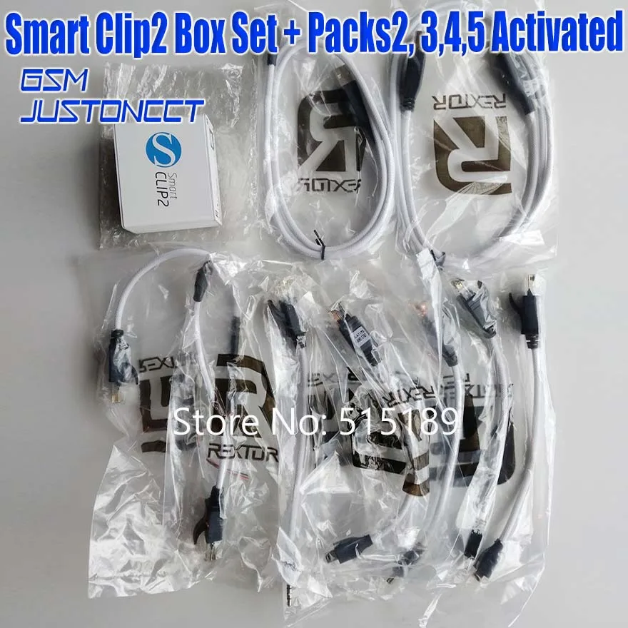 Оригинальный Новый Smart Clip2 Box Clip 2 базовый набор с Packs2 3 4 5 активированных