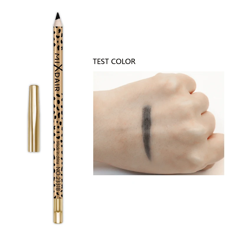 Подводка для глаз MIXDAIR Черная Водостойкая легко носить гладкие подводки