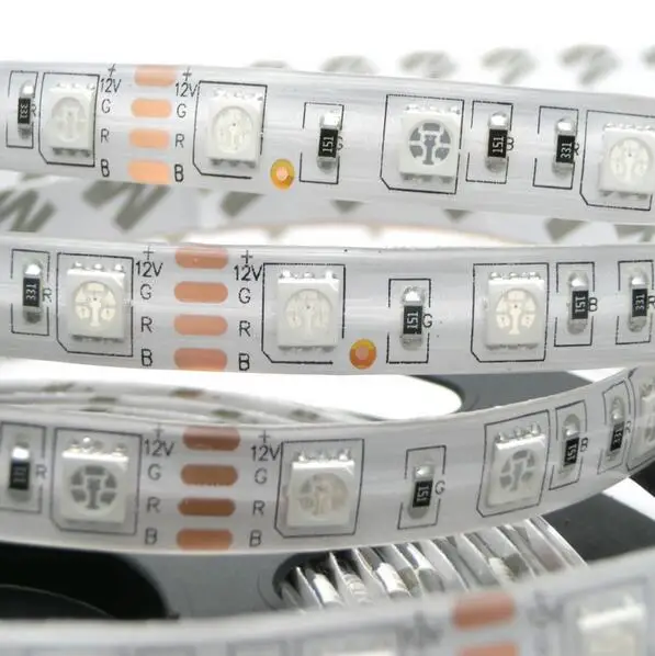5 м 300LED IP65 Водонепроницаемый 12В SMD 5050 белый/холодный белый/теплый