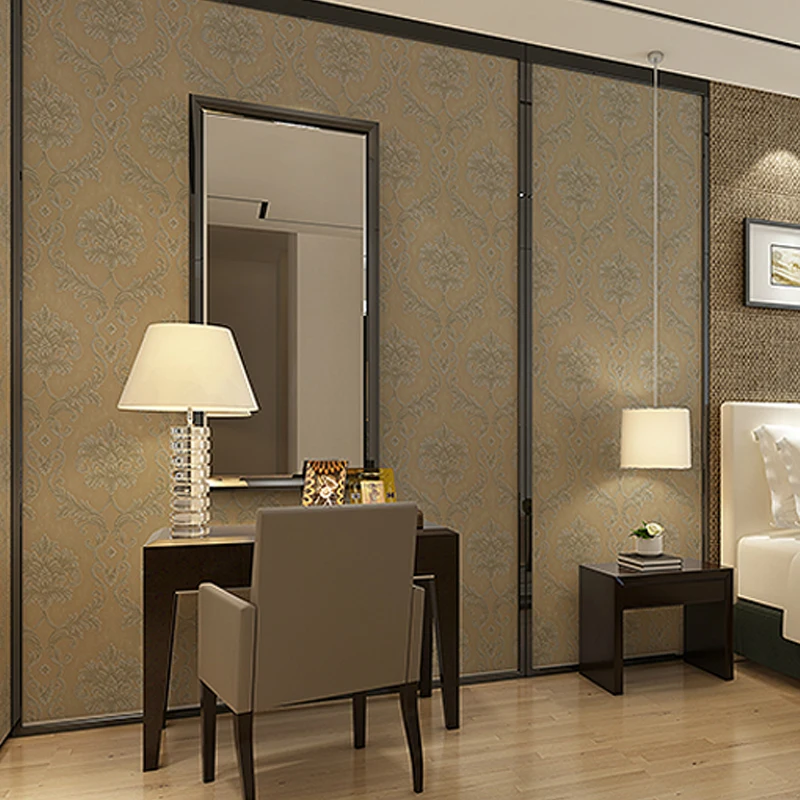 Европейские рельефные обои винтажные роскошные для гостиной настенное покрытие