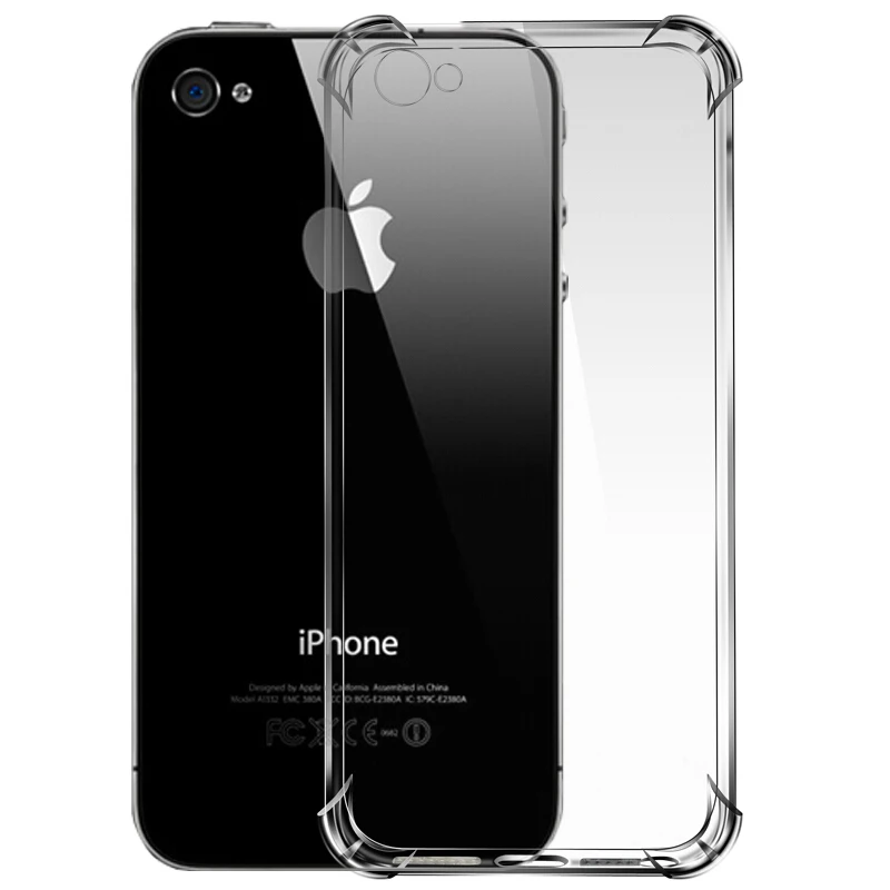 Прозрачный защитный чехол для iPhone 12 Pro XS Max XR кристальная полная защита