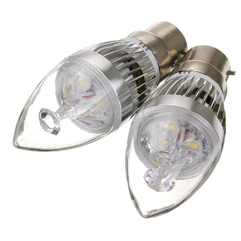 10 шт. приглушаемые B22 9 Вт/12 Вт/15 Вт AC85-265V 3*3 Вт/4*3 Вт/5*3 светодиодные свечи лампы
