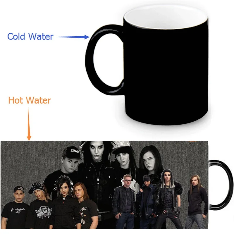 Термочувствительные кружки для кофе молока чая 350 мл/12 унций|morphing mug|heat sensitive colorheat