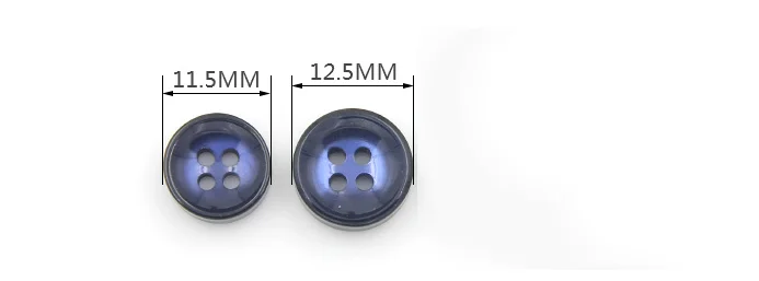 10pcs/lot Resin button sapphire brown four-eye bowl-shaped resin pearl men and women fashion shirt cardigan | Дом и сад