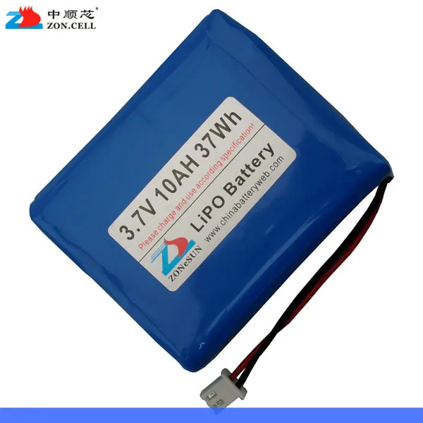 

In the 10000mAh 3.7V large capacity lithium polymer battery backup power supply of 10AH mobile charging treasure Rechargeable Li