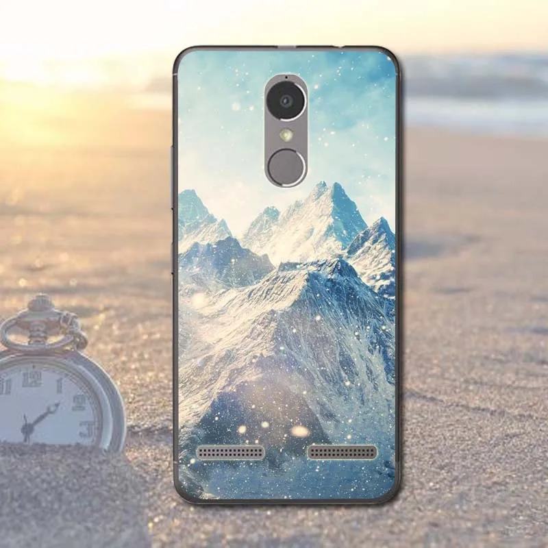 Чехол для lenovo K6 силиконовый чехол из мягкого термопластика 3D Окрашенные Coque