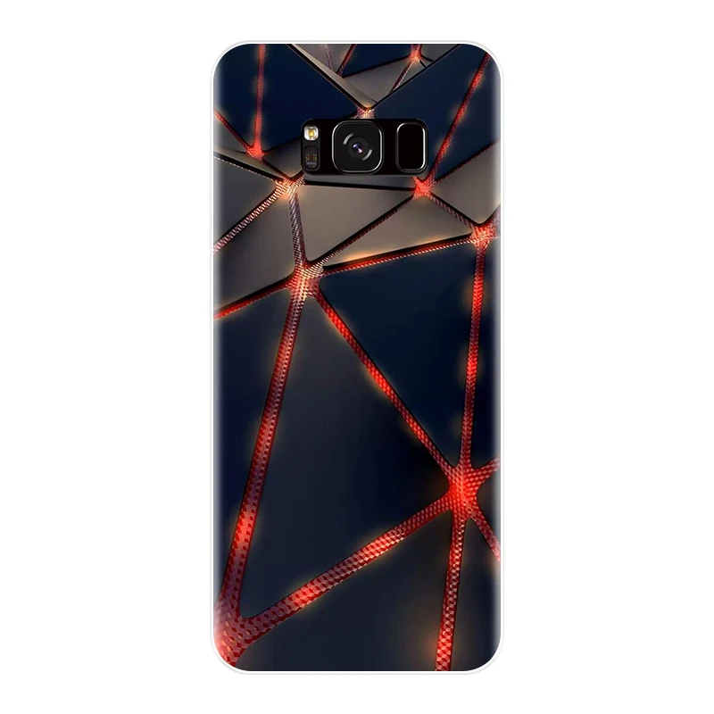 Чехол для телефона Samsung Galaxy S8 S9 Plus Мягкая силиконовая задняя крышка из ТПУ с милым