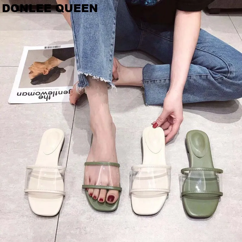 DONLEE QUEEN/2019 женские шлепанцы женская повседневная обувь на плоской подошве