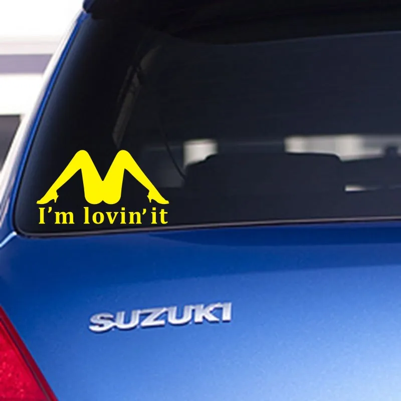 Секс девушка I'm Love 'it M виниловая наклейка забавная на автомобиль грузовик