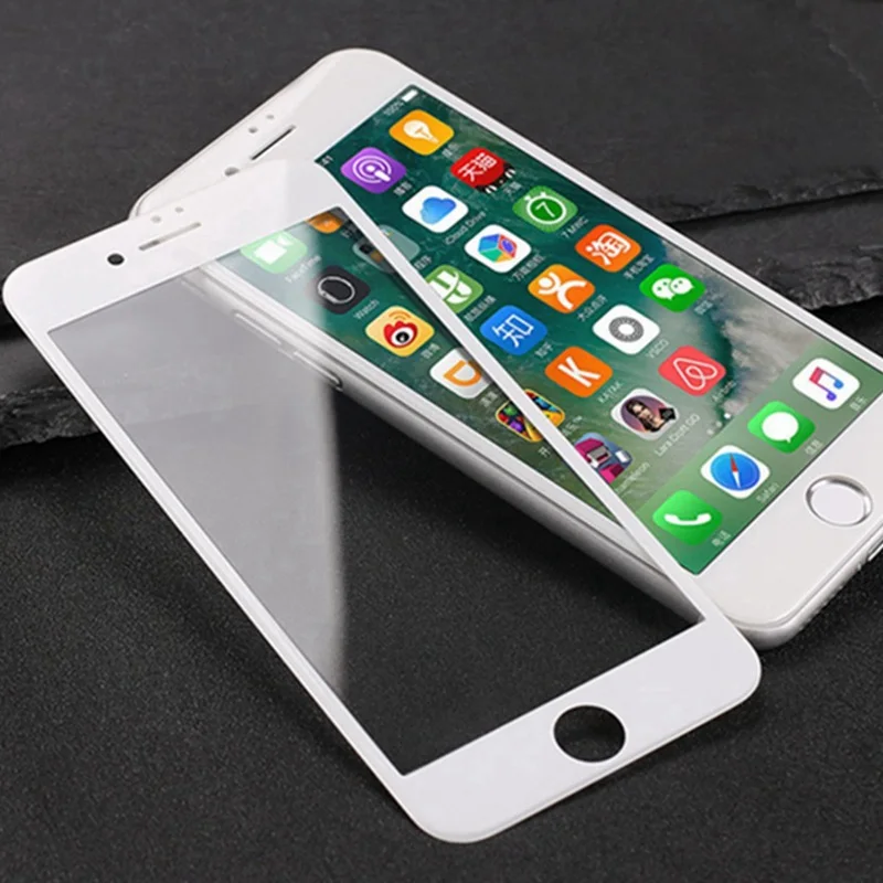 Закаленное стекло для iPhone XR iphone 6 6s 7 8 Plus защитная пленка из углеродного волокна XS