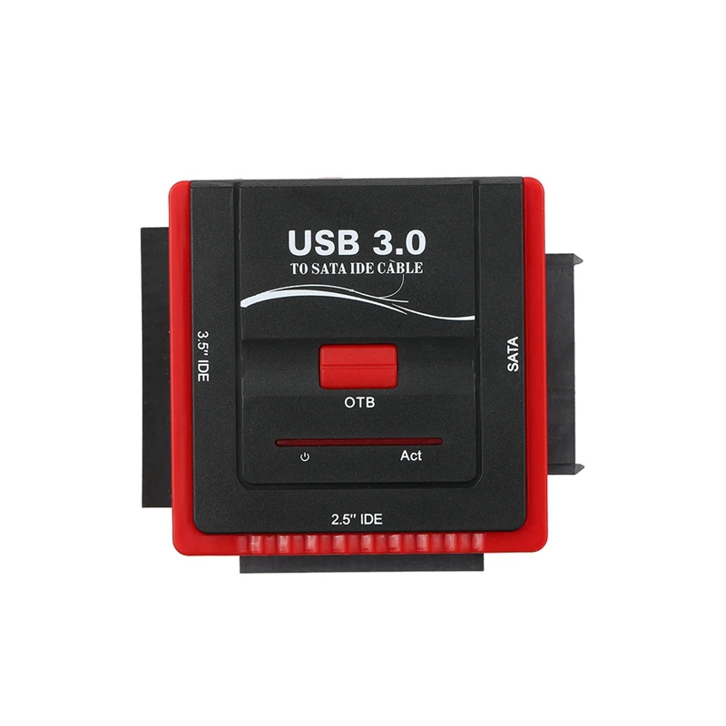 Адаптер Usb 3 0 для Sata/Ide конвертера жесткого диска универсального 2 5/3 5 Hdd/Ssd с блоком
