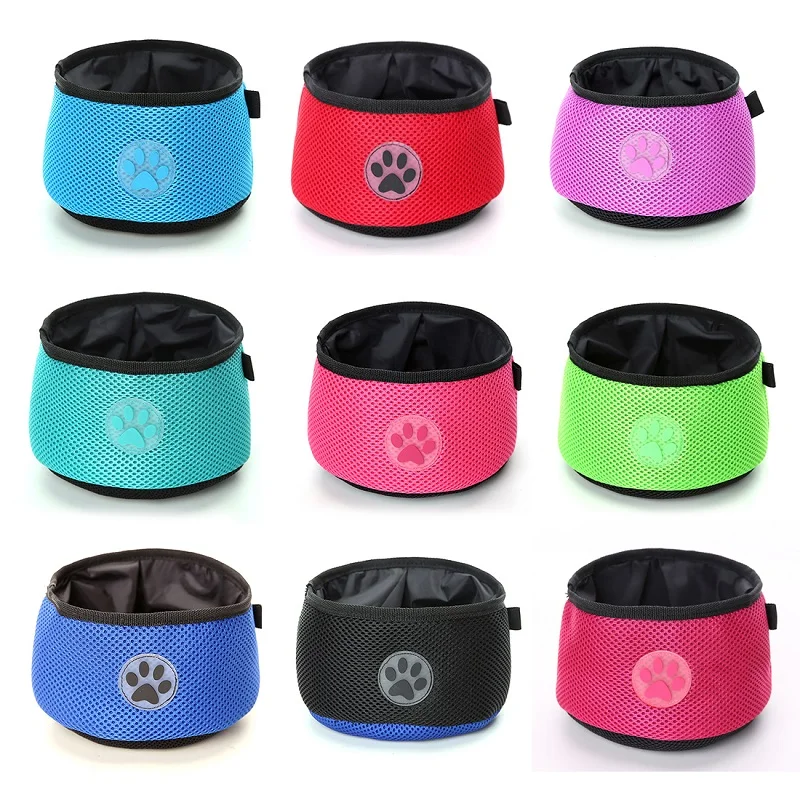 Портативная бутылка Кормушка для собак двойная Водонепроницаемая миска кошек и