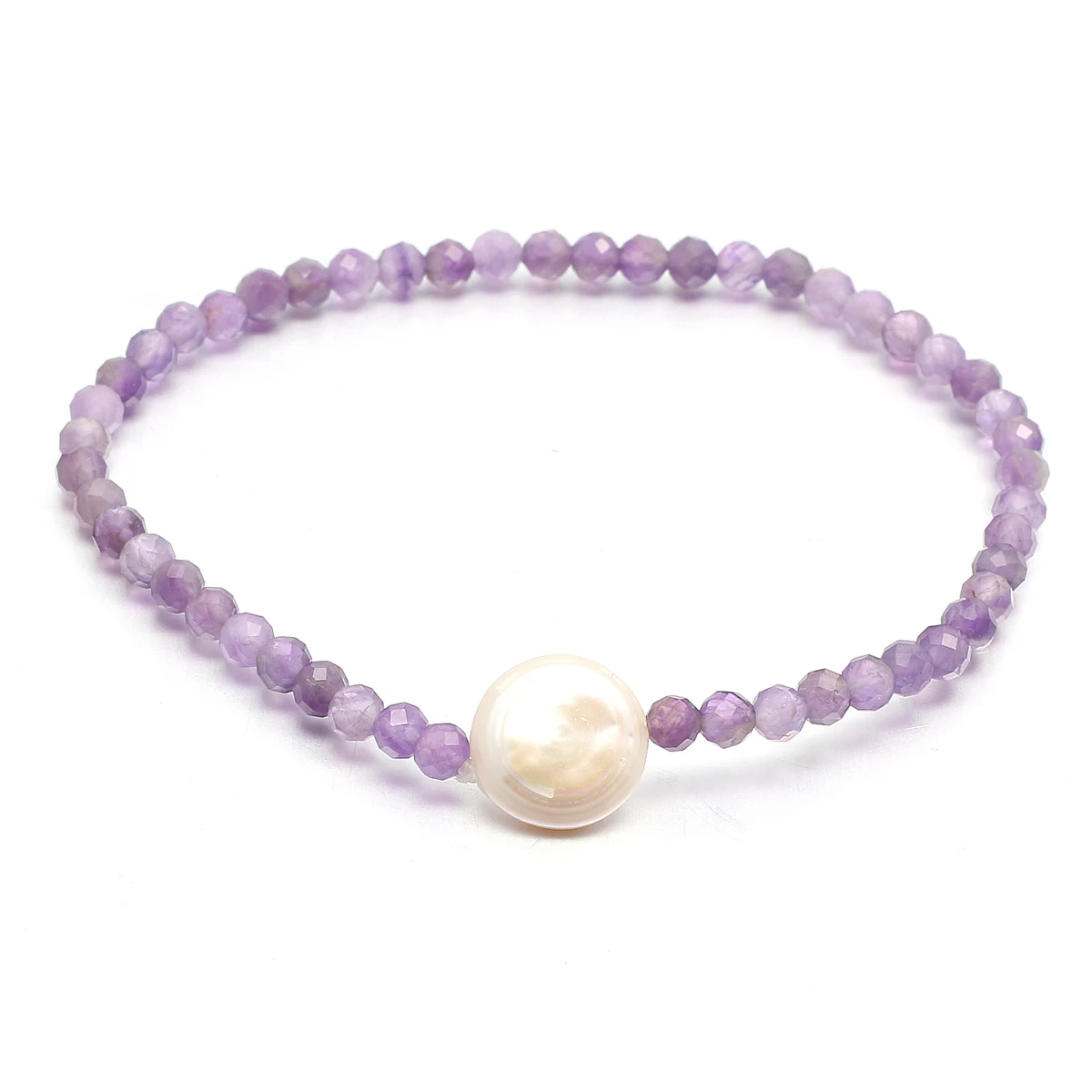 

Handmade Natural Stone Women Bracelet Minimalism Wrap Bracelet Friendship Bead Chain Holiday Gift Jewelry