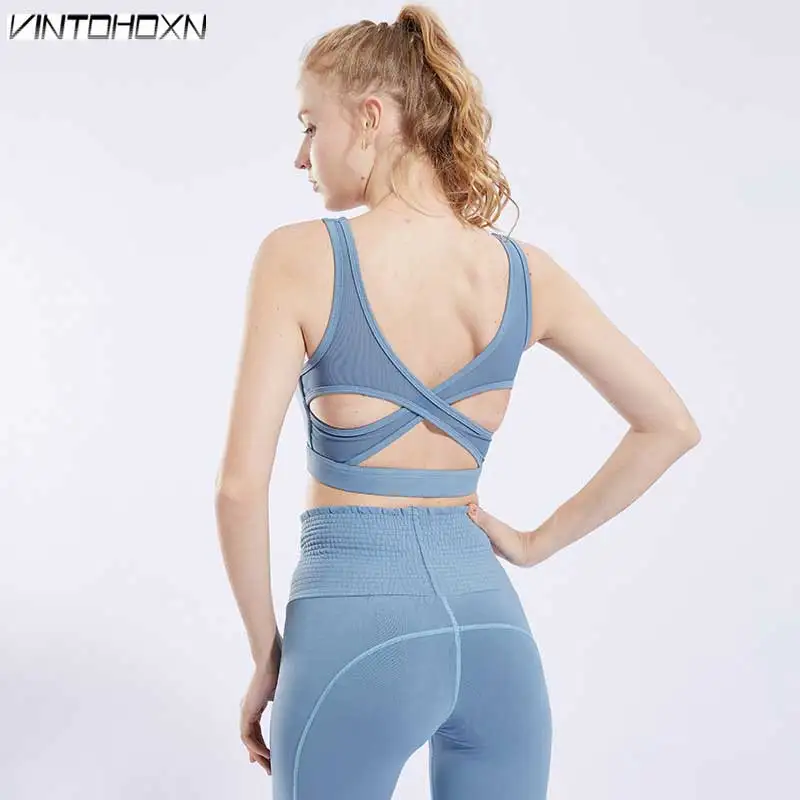 Женский бюстгальтер для фитнеса спортивный тренировочный жилет сна девочек