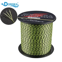 dorisea 4 strands 100m 300m 500m 1000m 1500m 2000m pe multifilame braided fishing line 6lb 100lb fishing wire