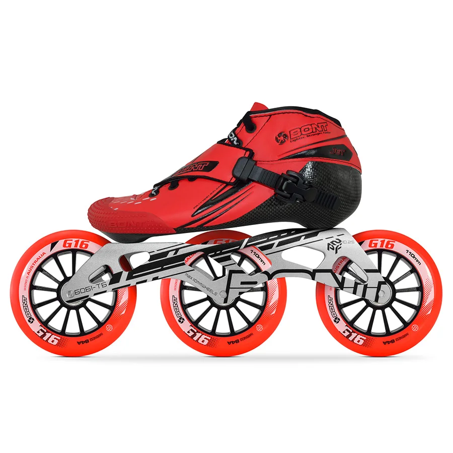 100% Оригинальные Bont Jet скоростные роликовые коньки Размеры 29 40 Heatmoldable углеродного