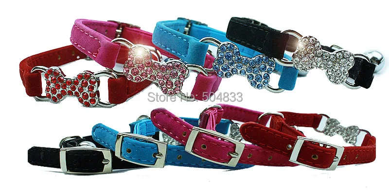 Бархатный ошейник для собак 4 цвета|collar puppy|collar collarcollar dog |