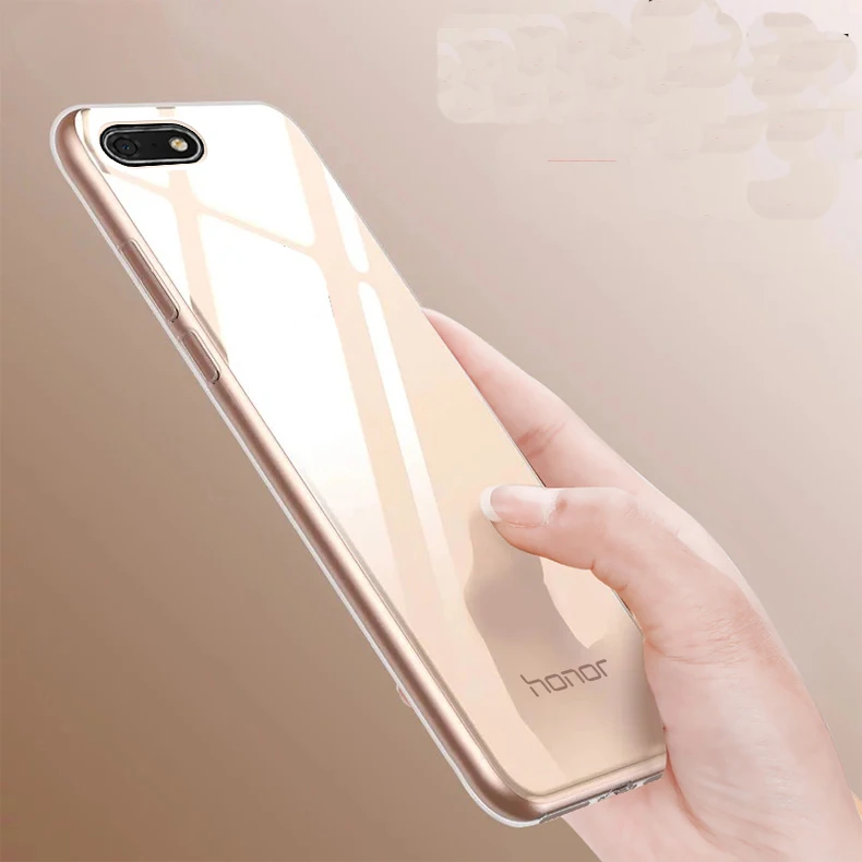 Прозрачная мягкая задняя крышка из ТПУ для Huawei Honor 7A Pro 5 7 дюйма чехол DUA-L22 русской