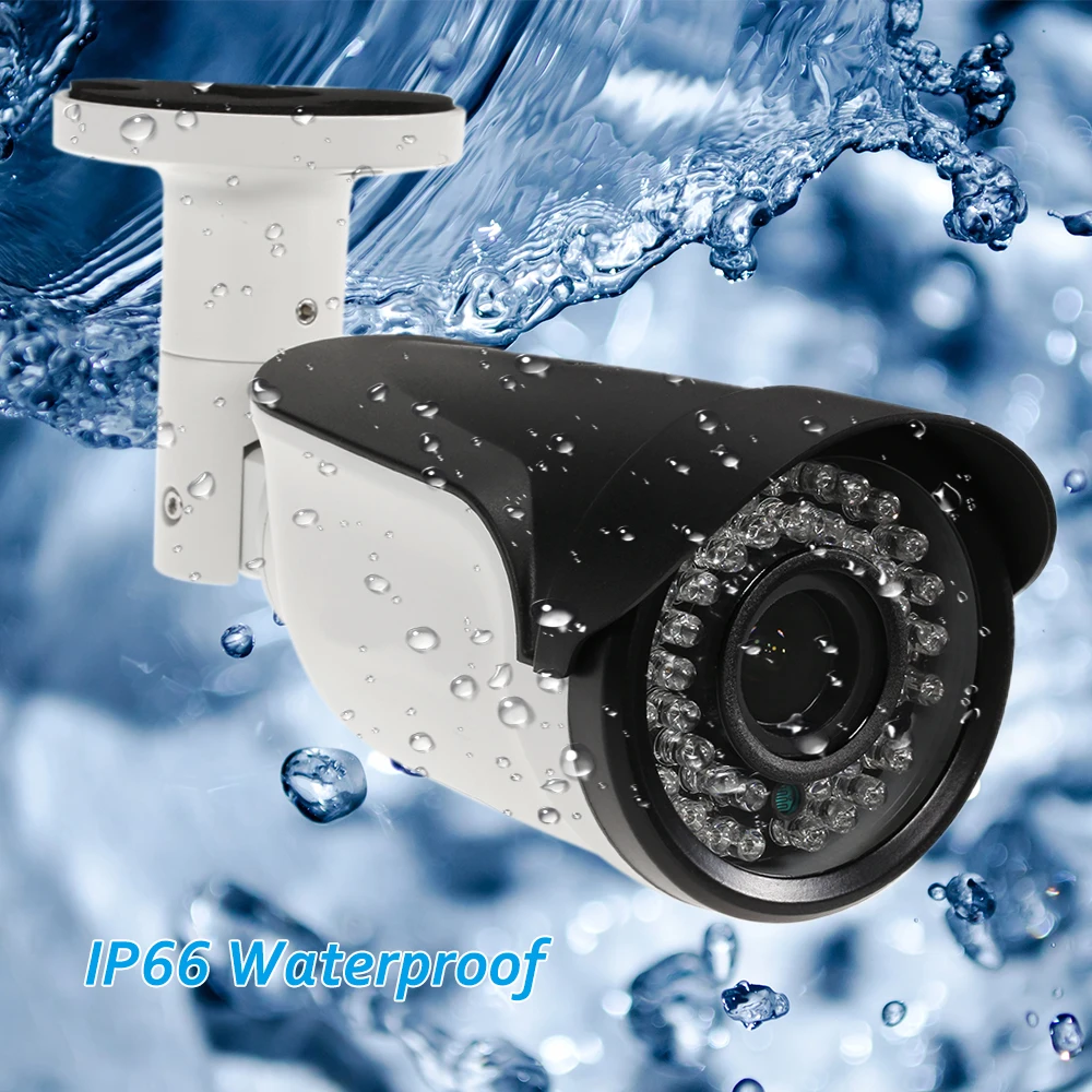 4MP AHD ручной зум с переменным фокусным расстоянием ИК Пуля CCTV аналоговая камера IR