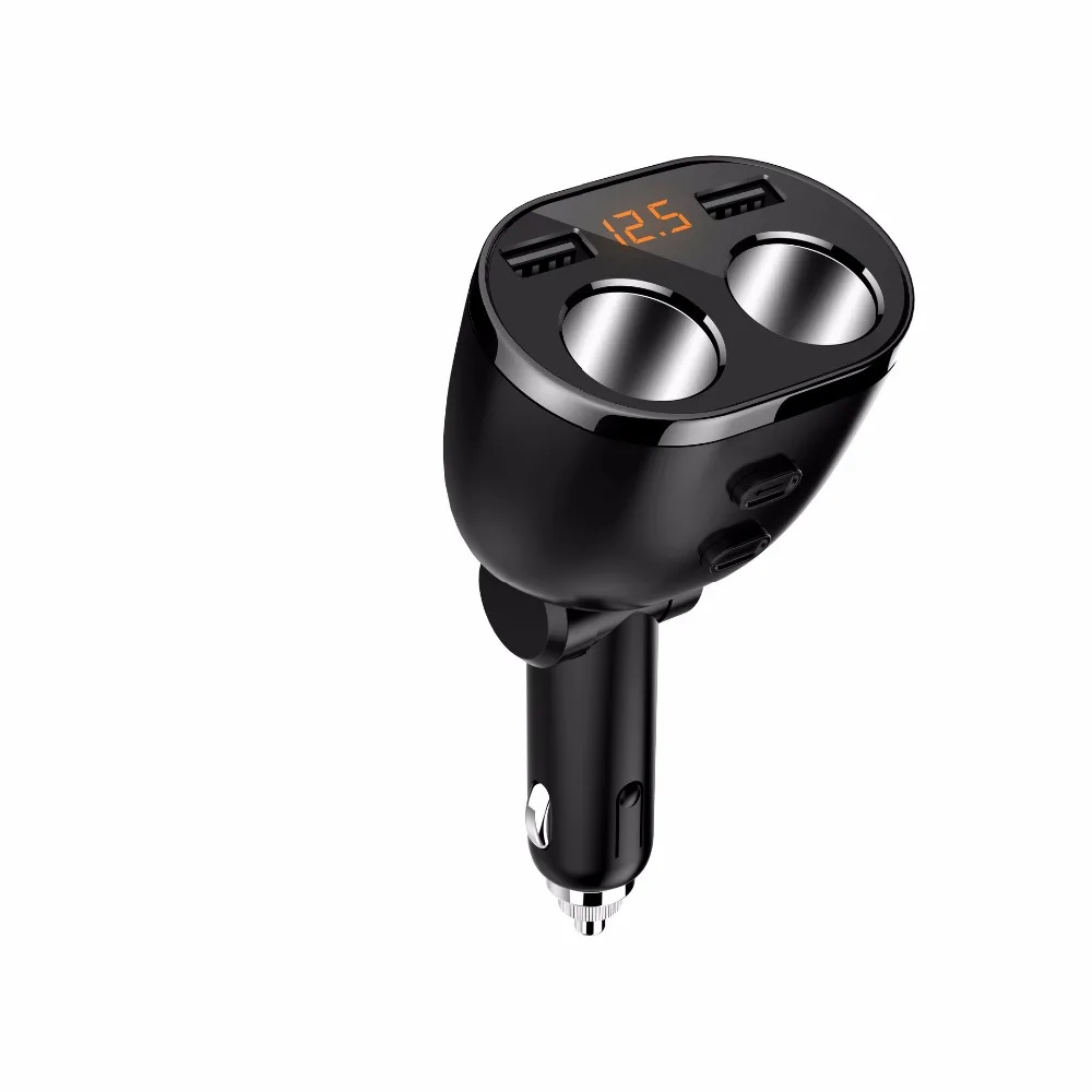 Автомобильный прикуриватель с двумя USB портами 5 В 3 6 А|Зажигалка| |