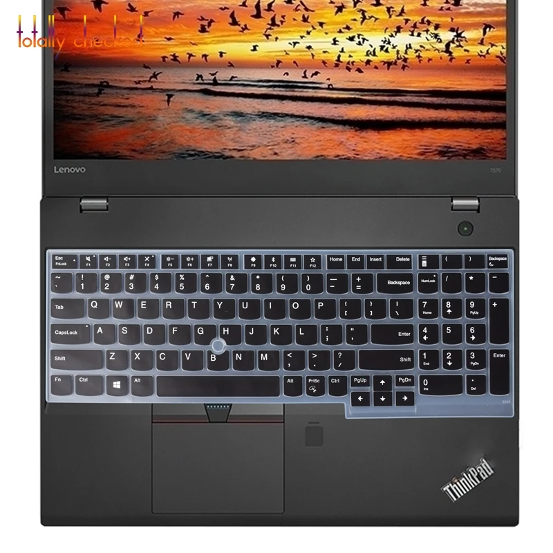 Для Lenovo Thinkpad P51S P52S E580 T570 T580 15 6 дюймов силиконовый чехол для клавиатуры защита кожи