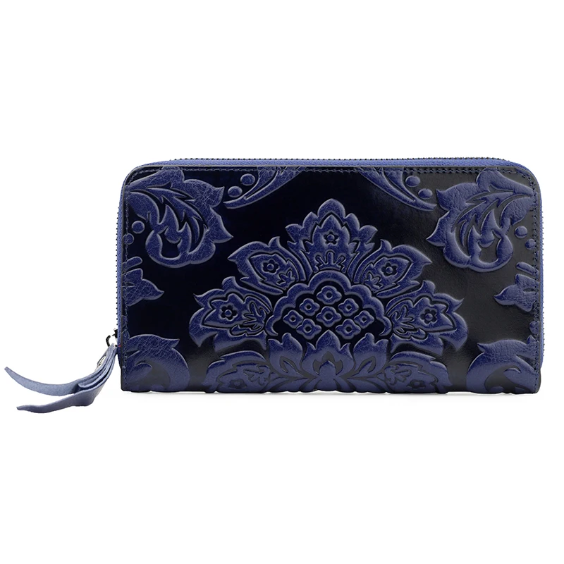 COMFORSKIN кожаные кошельки из воловьей кожи уникальные длинные женские