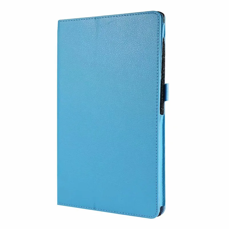 Sky Blue Чехол-подставка из искусственной кожи для samsung Galaxy Tab A 10,1 дюймов чистый деловой чехол SM-T515 T510 T515N защитный чехол - Цвет: Sky Blue