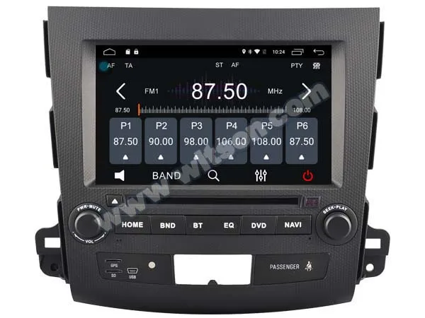 WITSON Android 6 0 2 Гб RAM автомобильный DVD для MITSUBISHI OUTLANDER/PEUGEOT 4007 CITROEN C-CROSSER + WIFI/4G поддержка