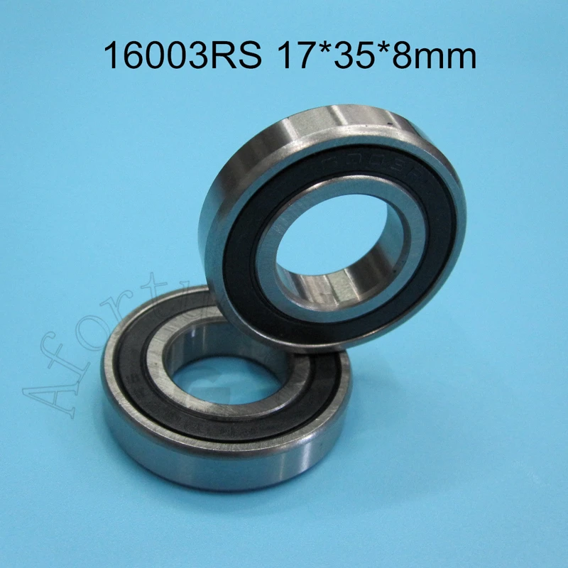 16003 16003ZZ 16003RS 17*35*8(mm) 1Piece bearing ABEC-5 metal sealing type chrome steel deep groove bearing