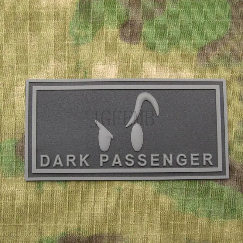 Серый Devgru SealTeam Smiley Face Morale Темный пассажир Военная тактика 3D ПВХ патч значки