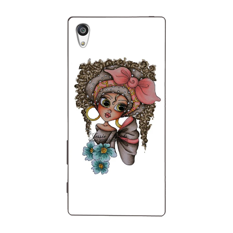 Меланина веснушки черный для девочек Новое поступление Мода ТПУ мягкий чехол sony