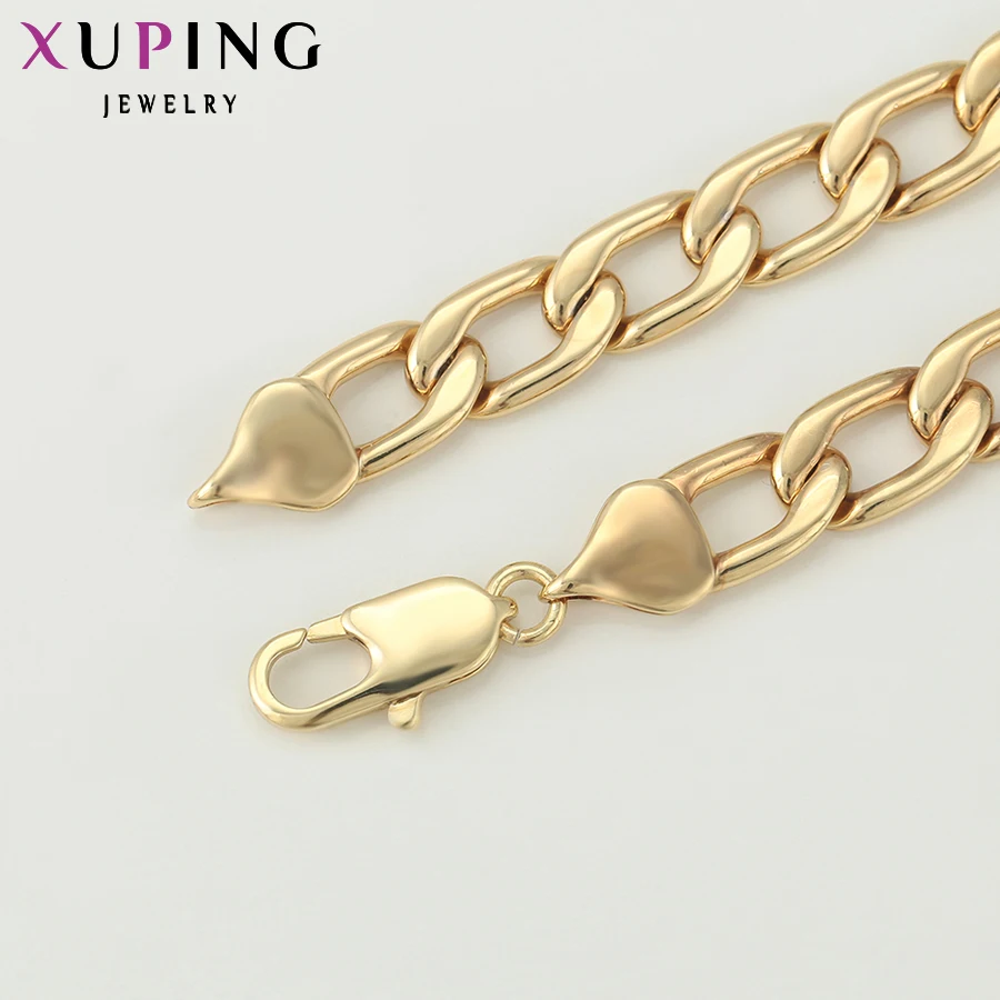 Xuping, высокое качество, хорошее золотое ожерелье, модное ожерелье, популярный стиль, длинное ожерелье для мужчин, ювелирные изделия, продвижение S10-42400