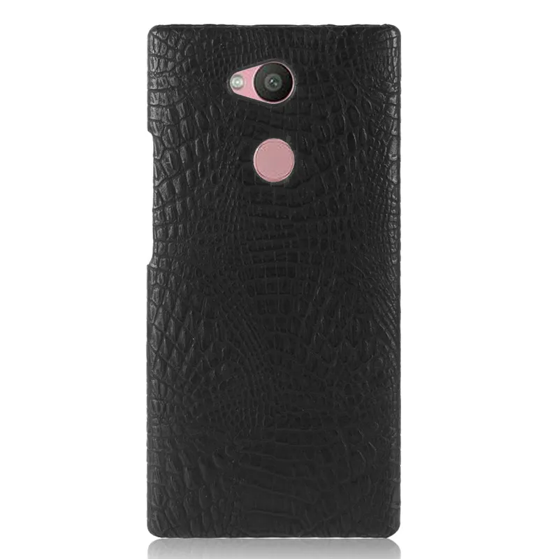 Для Sony Xperia L2 чехол жесткий для телефона из искусственной кожи L 2 H3311 H3321 H4311 H4331