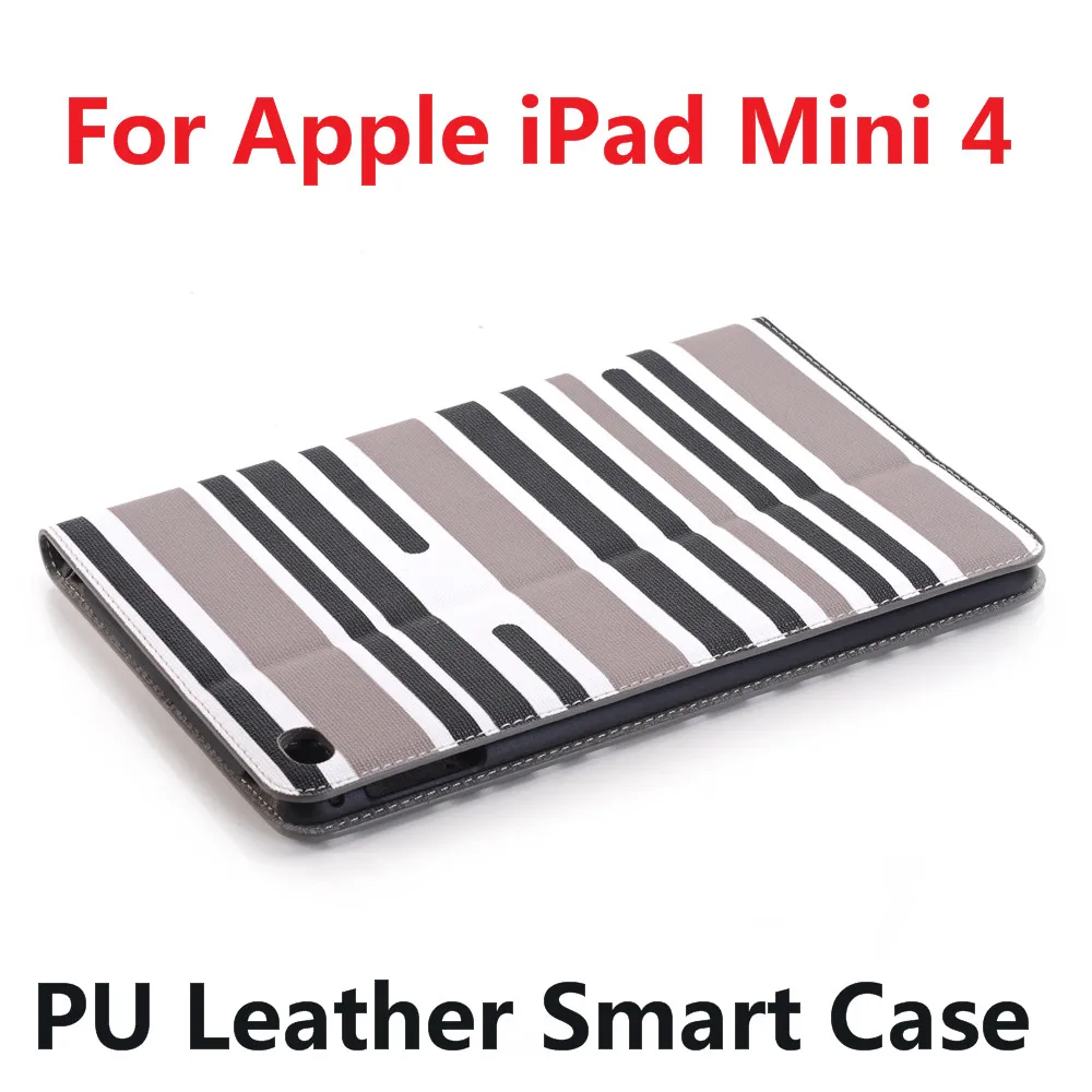 Новый ультра тонкий чехол для iPad mini 4 Магнитный смарт подставка 7 9 ''PU кожаный с